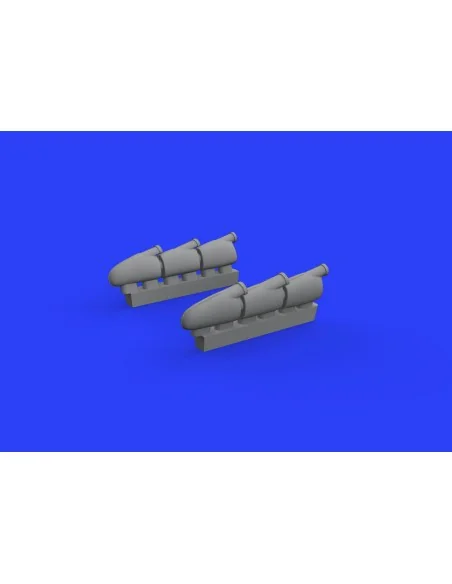 Spitfire Mk.I exhaust stacks for Tamiya, 1/48 - Eduard Accessories ...