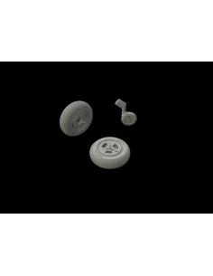 Spitfire Mk.XIV wheels-3spoke f.Airfix, 1/48 - Eduard Accessories 6... 2