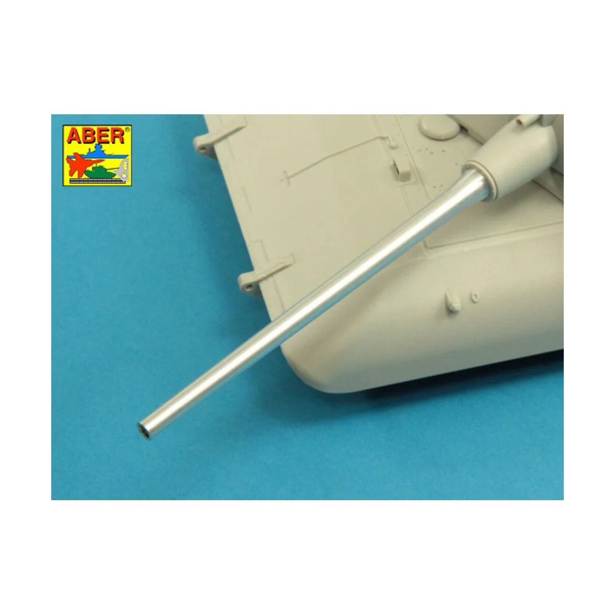 128mm Barrel for German E-100 Heavy Tank Krupp Turret - Aber Models...