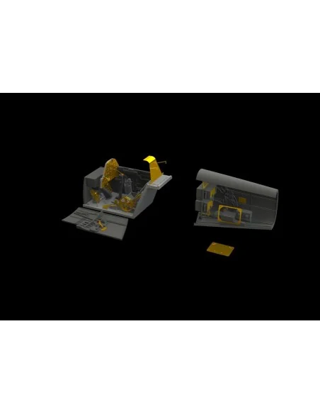 [NO_DESC] Bf 109E cockpit & radio compartment f.Ed, 1/48 - Eduard A...