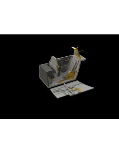 [NO_DESC] Bf 109E cockpit & radio compartment f.Ed, 1/48 - Eduard A...