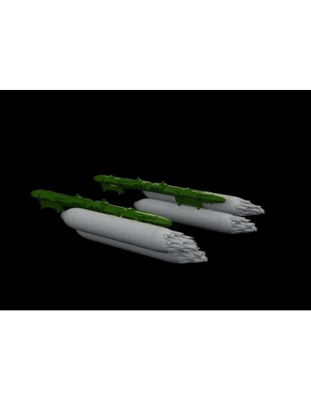 SUU-7 dispenser w/ extended tubes, 1/48 - Eduard Accessories 648478