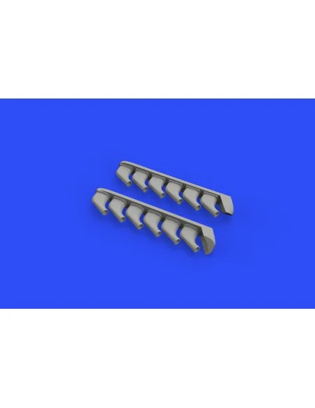 P-51D exhaust stacks for Eduard, 1/48 - Eduard Accessories 648485
