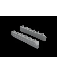 P-51D exhaust stacks w/ fairing for Eduard, 1/48 - Eduard Accessori...