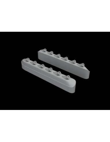 [NO_DESC] P-51D exhaust stacks w/ fairing for Eduard, 1/48 - Eduard...