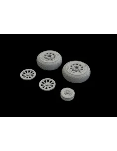 P-51D wheels diamond tread for Eduard, 1/48 - Eduard Accessories 64... 2