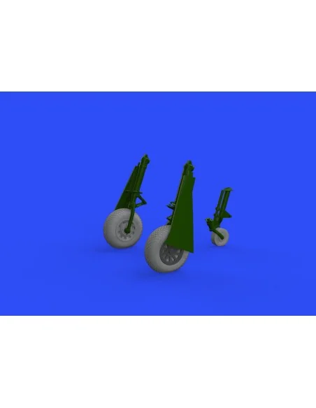 P-51D wheels cross tread for Eduard, 1/48 - Eduard Accessories 648504