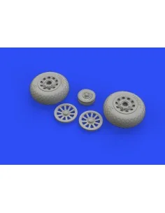 P-51D wheels diamond tread 2 for Eduard, 1/48 - Eduard Accessories ...