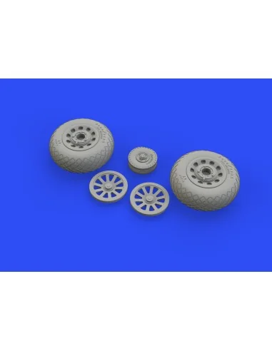 P-51D wheels diamond tread 2 for Eduard, 1/48 - Eduard Accessories ...