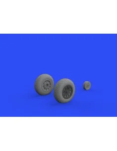 P-51D wheels diamond tread 2 for Eduard, 1/48 - Eduard Accessories ... 2