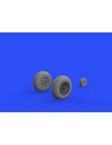 P-51D wheels diamond tread 2 for Eduard, 1/48 - Eduard Accessories ...