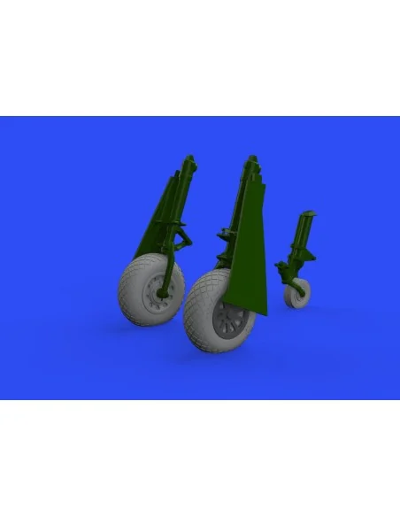 P-51D wheels diamond tread 2 for Eduard, 1/48 - Eduard Accessories ...