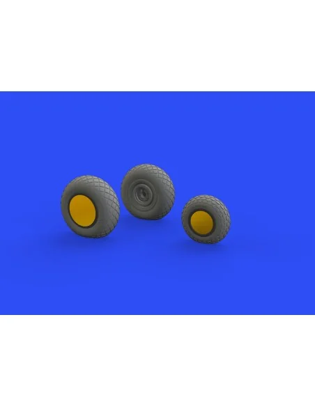 P-38F/G wheels for Tamiya, 1/48 - Eduard Accessories 648515