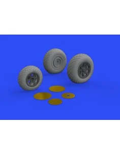 P-38F/G wheels for Tamiya, 1/48 - Eduard Accessories 648515 2