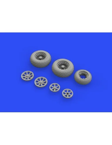 P-38F/G wheels for Tamiya, 1/48 - Eduard Accessories 648515