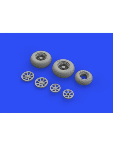 P-38F/G wheels for Tamiya, 1/48 - Eduard Accessories 648515
