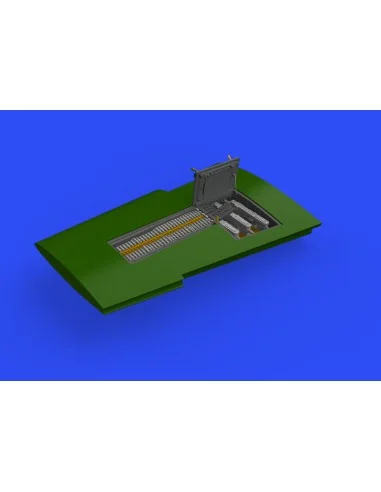 P-51D gun bays for Eduard, 1/48 - Eduard Accessories 648517