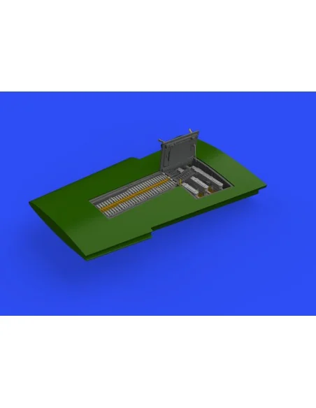 P-51D gun bays for Eduard, 1/48 - Eduard Accessories 648517