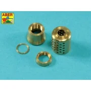 Set of barrels for German Heavy tank E-100 (Dragon) 15cm & 7, 5cm, ...