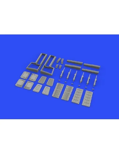 [NO_DESC] P-51D gun bays for Eduard, 1/48 - Eduard Accessories 648517