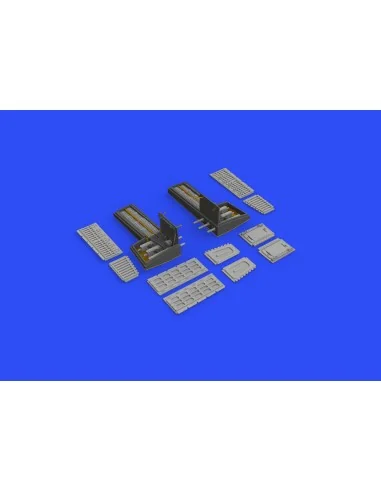 P-51D gun bays for Eduard, 1/48 - Eduard Accessories 648517