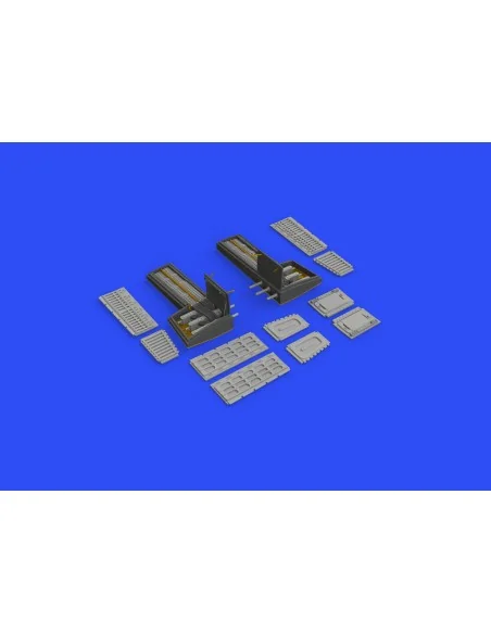 P-51D gun bays for Eduard, 1/48 - Eduard Accessories 648517