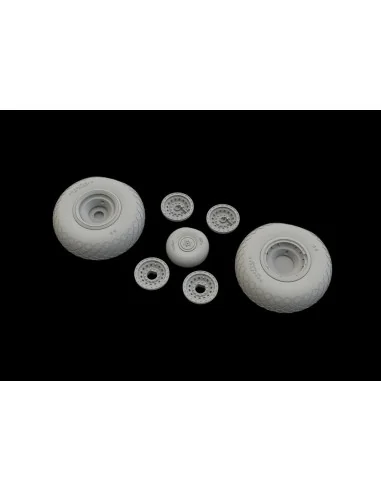 B-17 wheels for HKM, 1/48 - Eduard Accessories 648529