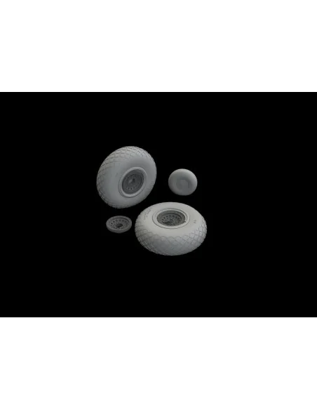 B-17 wheels for HKM, 1/48 - Eduard Accessories 648529