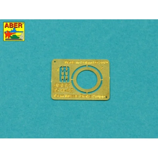 Set of barrels for German Heavy tank E-100 (Dragon) 15cm & 7, 5cm, ...