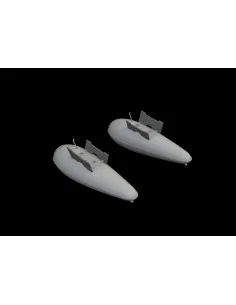 P-51D 110gal fuel tank for Eduard, 1/48 - Eduard Accessories 648531