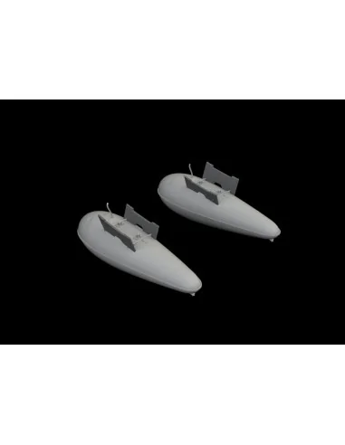 P-51D 110gal fuel tank for Eduard, 1/48 - Eduard Accessories 648531