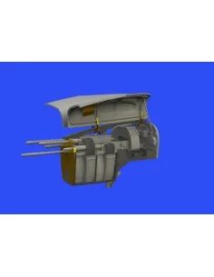 P-38F/G nose gun bay for Tamiya, 1/48 - Eduard Accessories 648533