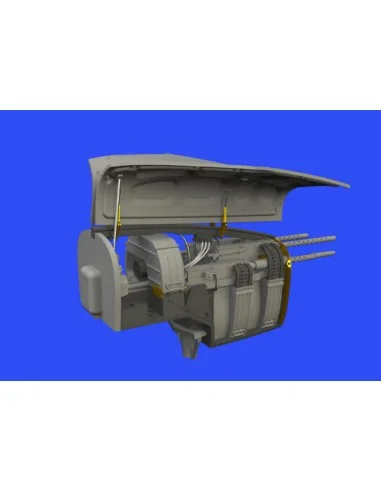 P-38F/G nose gun bay for Tamiya, 1/48 - Eduard Accessories 648533