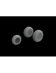 A-26/B-26 Invader wheels for ICM, 1/48 - Eduard Accessories 648534