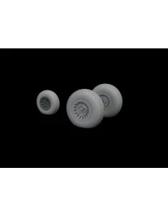 A-26/B-26 Invader wheels for ICM, 1/48 - Eduard Accessories 648534 2