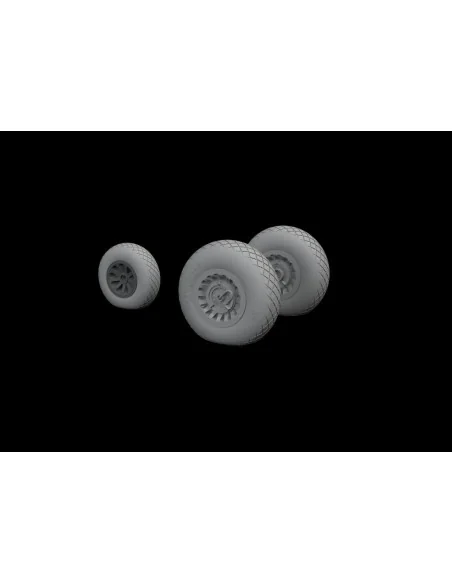 [NO_DESC] A-26/B-26 Invader wheels for ICM, 1/48 - Eduard Accessori...