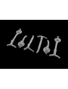 B-17G superchargers for HKM, 1/48 - Eduard Accessories 648536