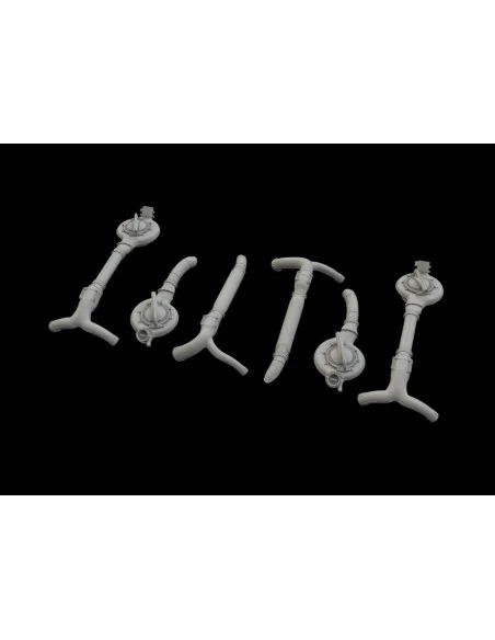 B-17G superchargers for HKM, 1/48 - Eduard Accessories 648536