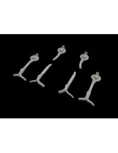 B-17G superchargers for HKM, 1/48 - Eduard Accessories 648536 2