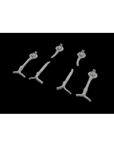 B-17G superchargers for HKM, 1/48 - Eduard Accessories 648536