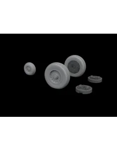 Mirage IIIC wheels for Eduard, 1/48 - Eduard Accessories 648541