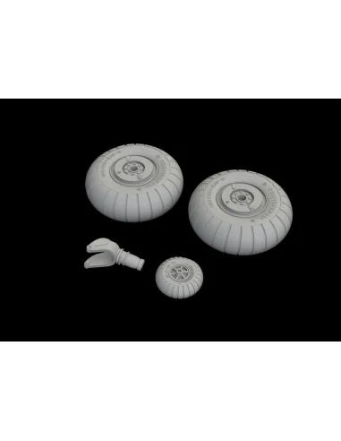 He 111 early wheels for ICM, 1/48 - Eduard Accessories 648542