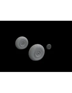He 111 wheels late for ICM, 1/48 - Eduard Accessories 648543