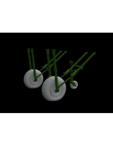He 111 wheels late for ICM, 1/48 - Eduard Accessories 648543