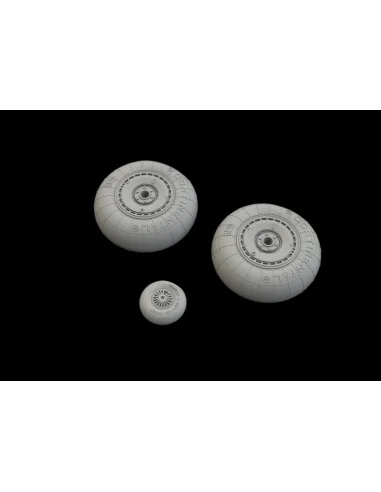 He 111 wheels late for ICM, 1/48 - Eduard Accessories 648543