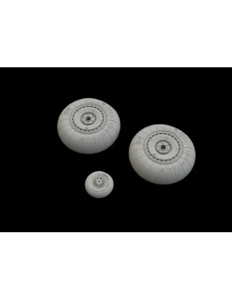 He 111 wheels late for ICM, 1/48 - Eduard Accessories 648543