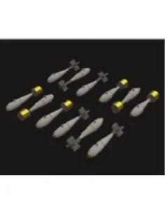 [NO_DESC] BDU-33 & Mk.76 bombs, 1/48 - Eduard Accessories 648567