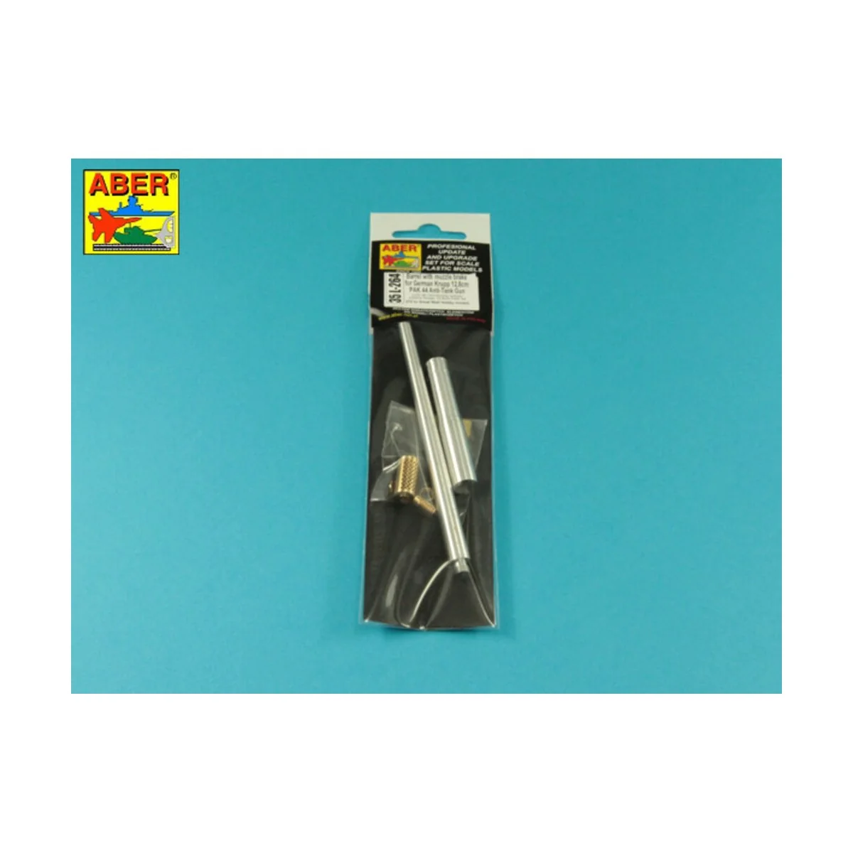 Barrel with muzzle brake for German Krupp 12, 8cm PAK 44 Anti-Tank ... Barrel with muzzle brake for German Krupp 12, 8cm PAK 44 Anti-Tank ...