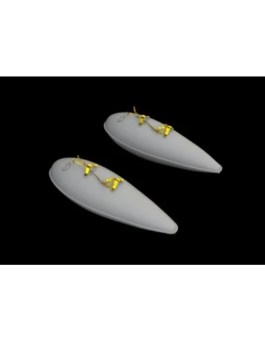 P-51D 75gal drop tanks for Eduard, 1/48 - Eduard Accessories 648571