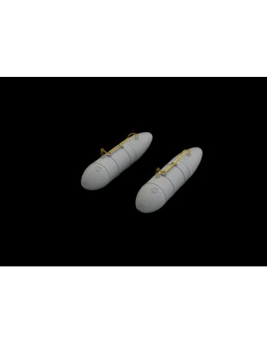 P-51D 108gal drop tanks for Eduard, 1/48 - Eduard Accessories 648572